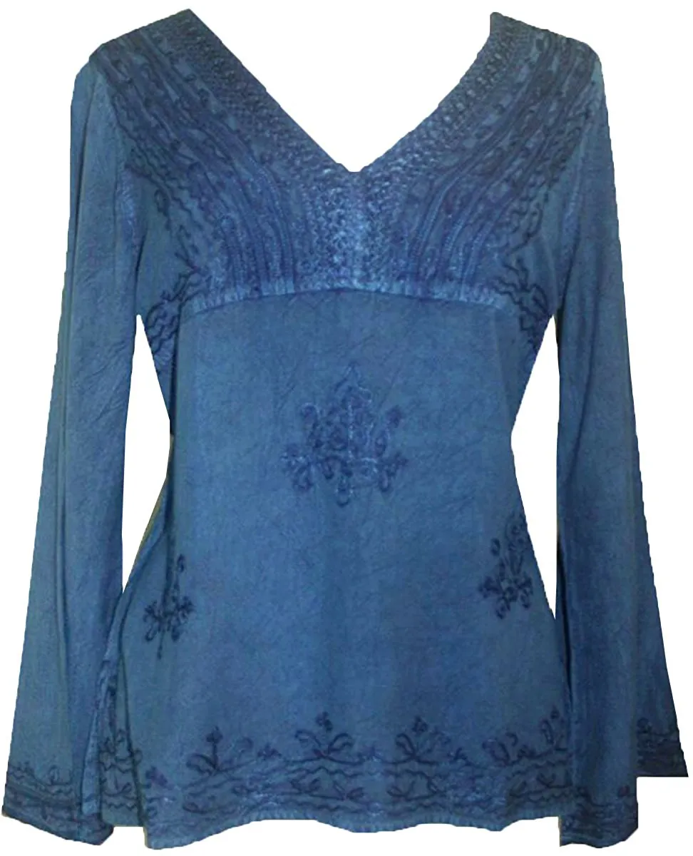 112 B Renaissance Vintage Medieval Top Blouse