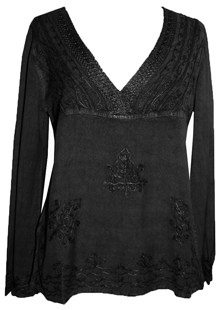 112 B Renaissance Vintage Medieval Top Blouse