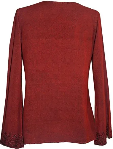 112 B Renaissance Vintage Medieval Top Blouse