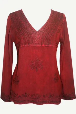 112 B Renaissance Vintage Medieval Top Blouse