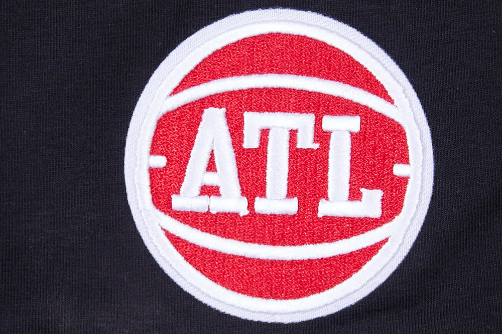 ATLANTA HAWKS ROSES SJ SLIM FIT TEE (BLACK)