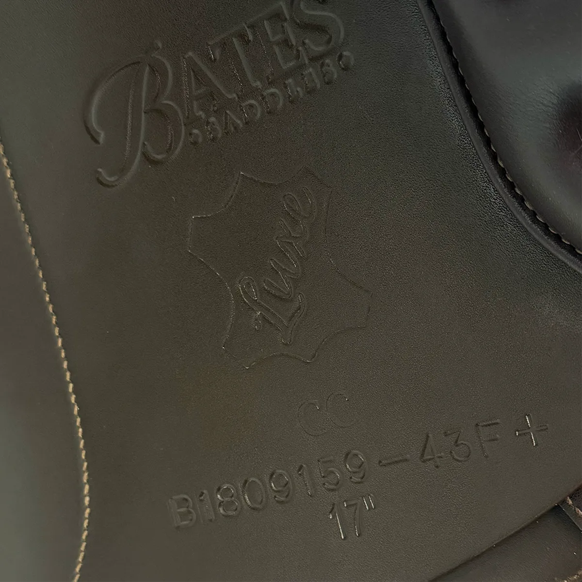 Bates Caprilli Luxe 17" Used Close Contact Saddle