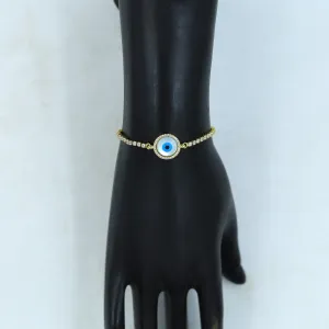 Evil Eye Zircon/AD Bracelet 11554-88