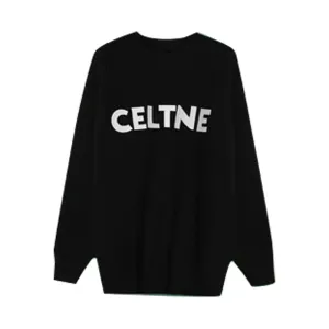 Metaversmall Classic O-neck Fashion Letter Printed Vintage Female Hoodies American Style Autumn Chic Loose Solid Color Women Hoodies