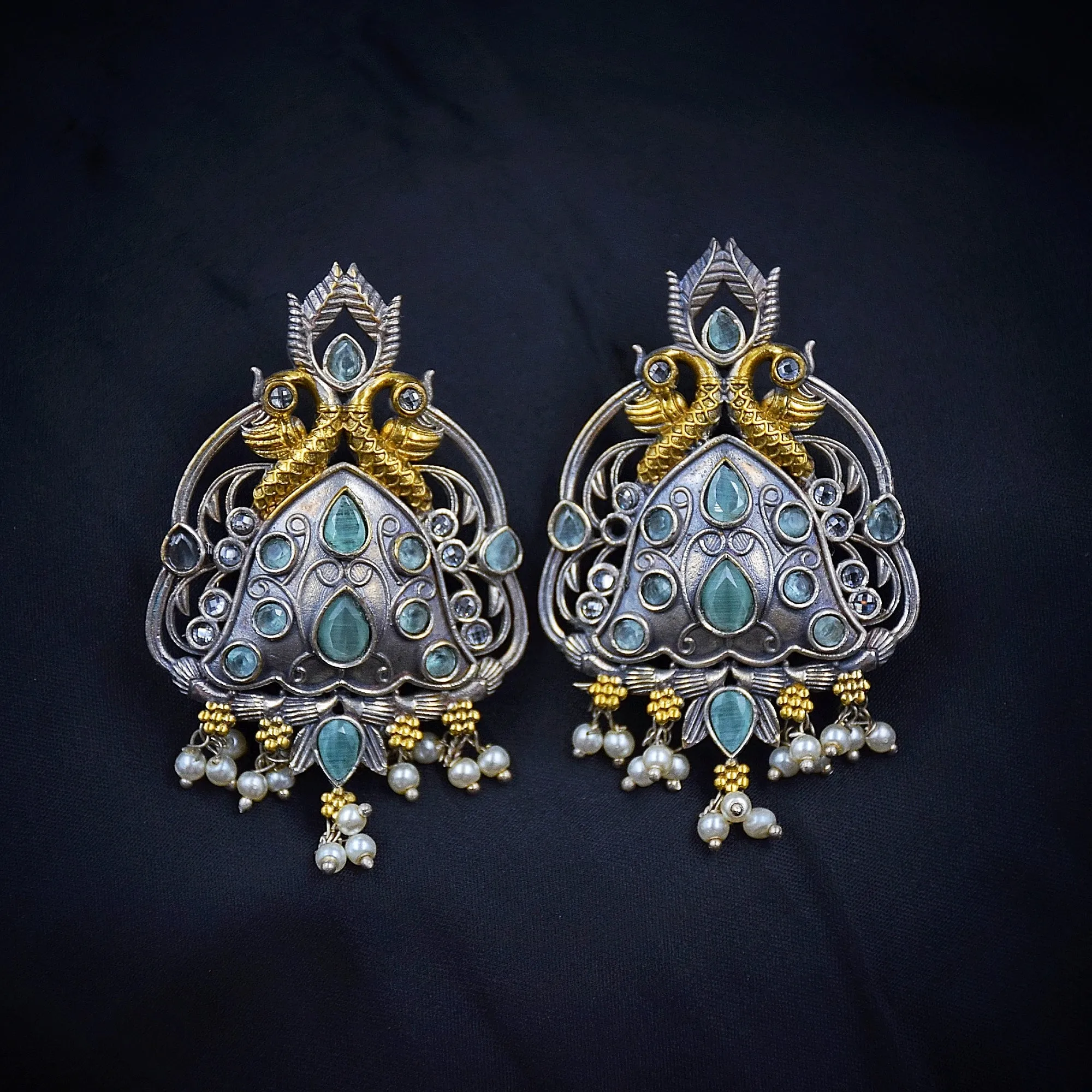 Oxidized Earring 1206-69