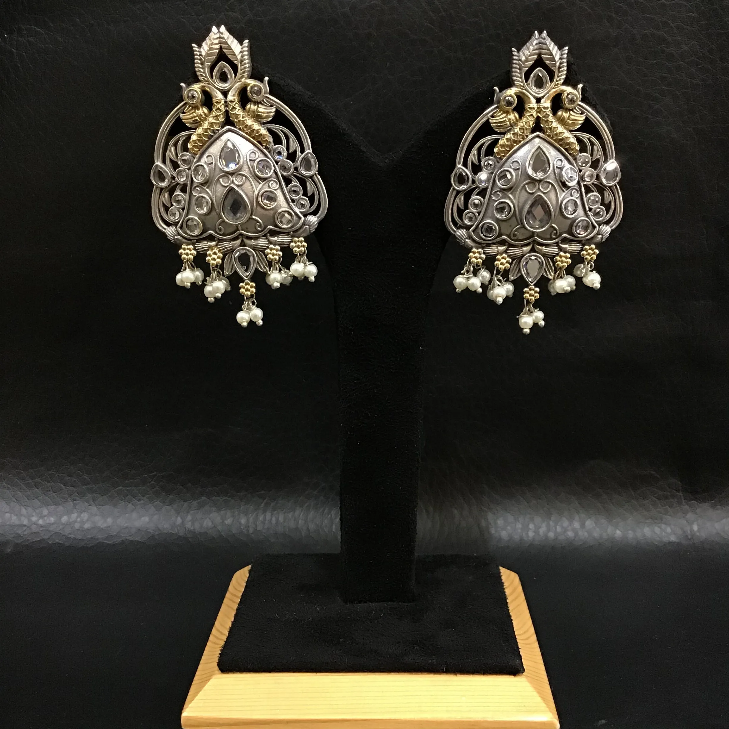 Oxidized Earring 1206-69