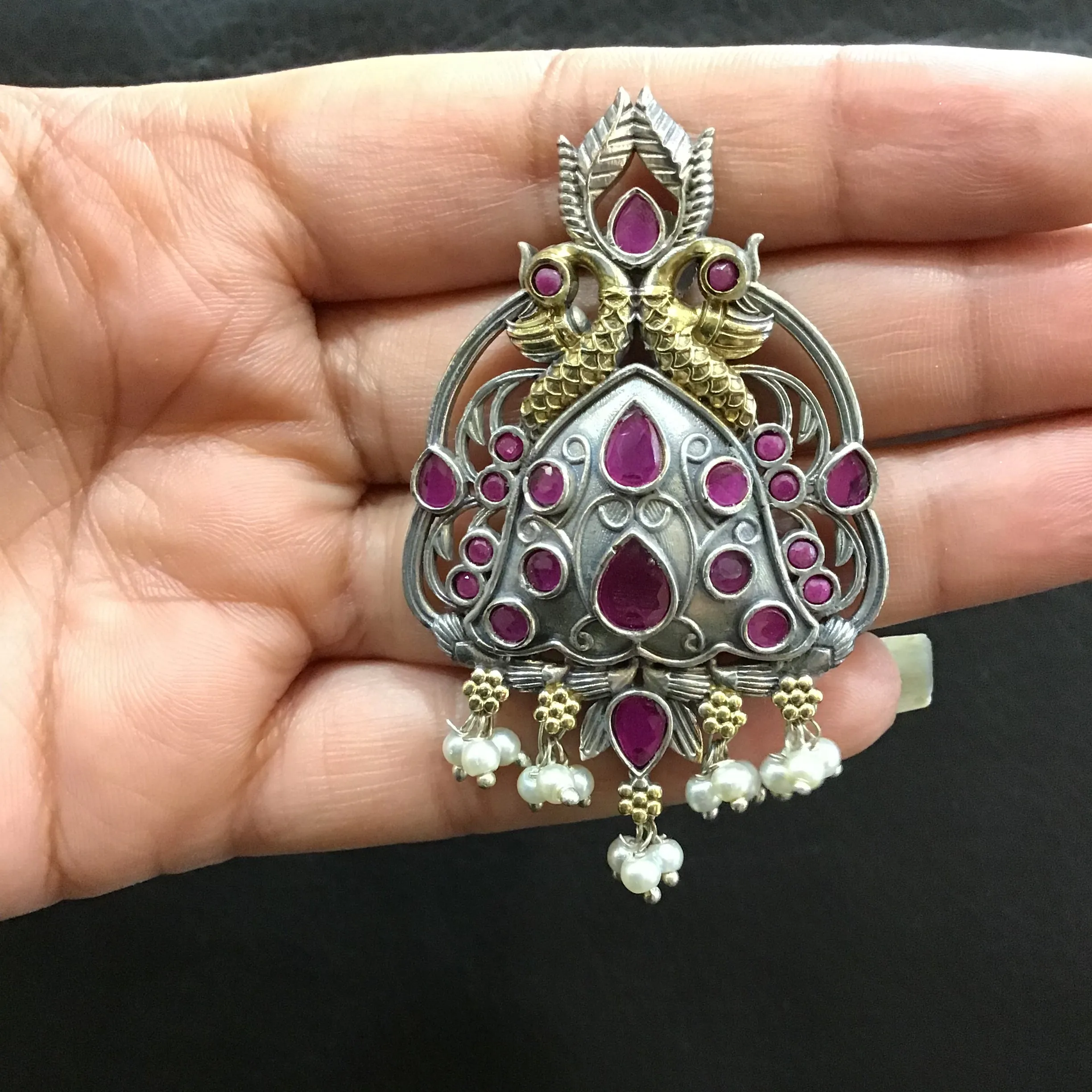 Oxidized Earring 1206-69