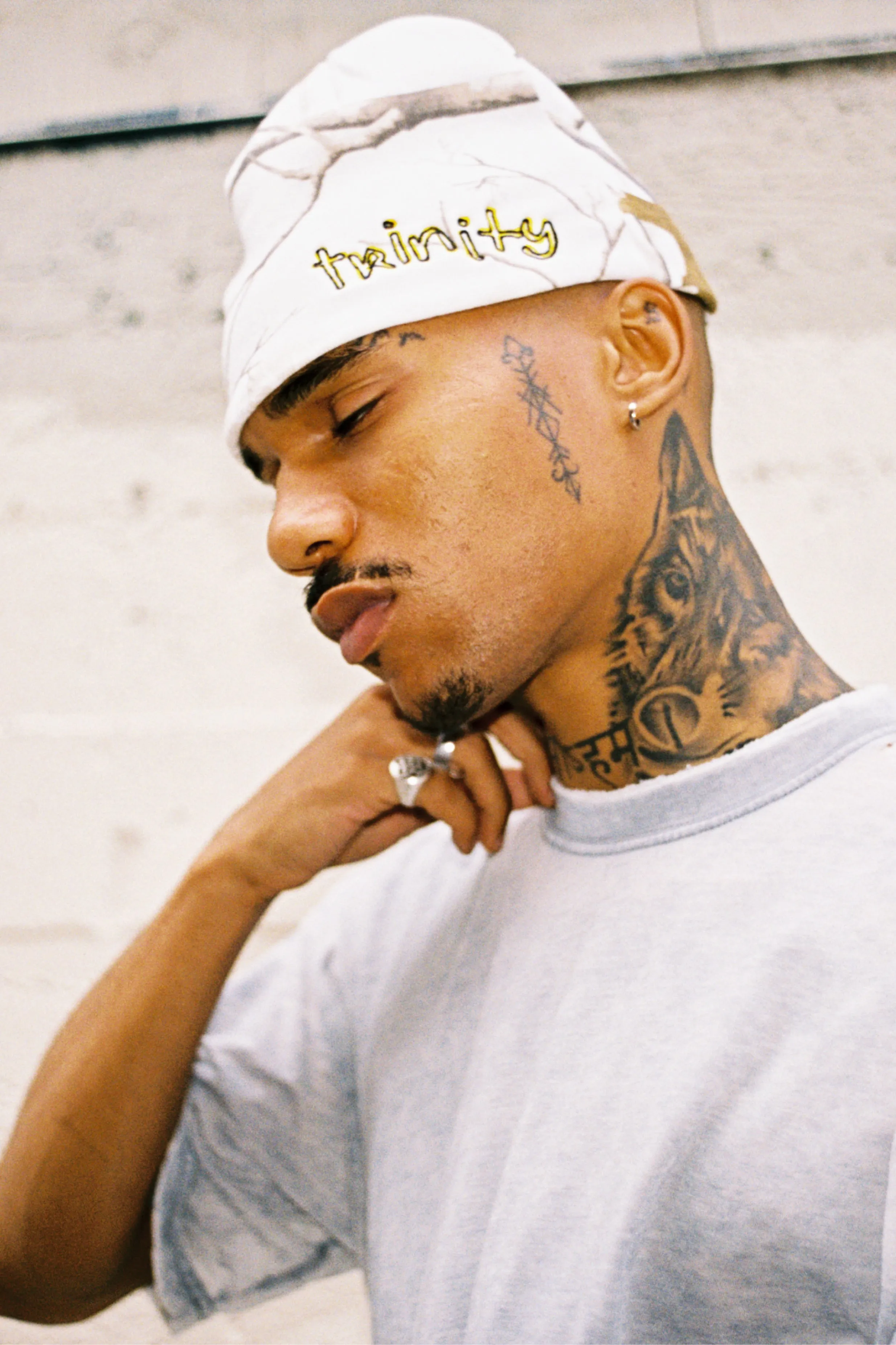 Real Tree Beanie - White