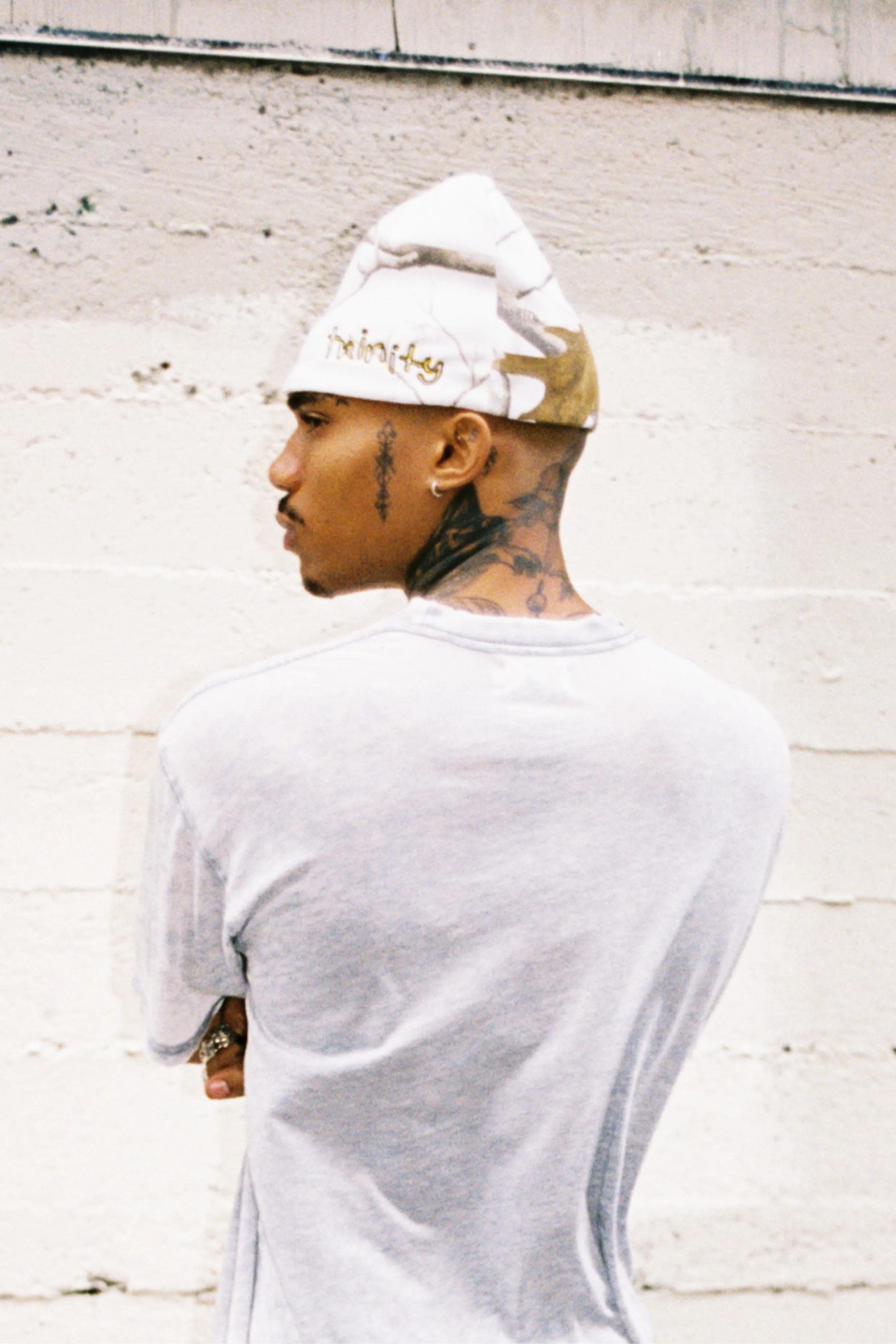 Real Tree Beanie - White