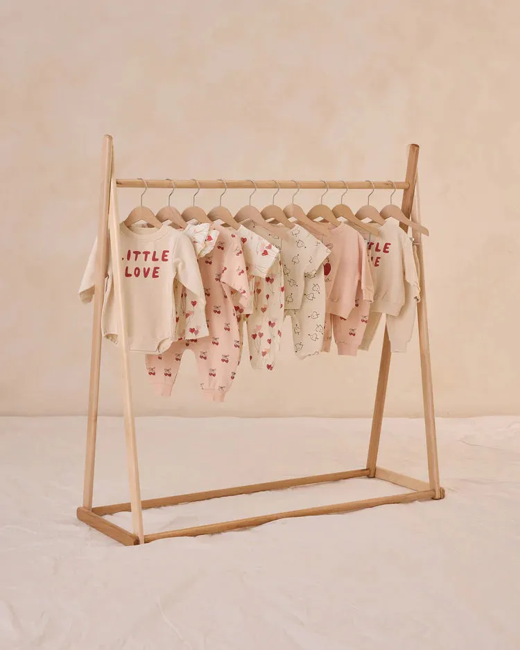 Relaxed Fleece Sweatshirt, Mon Amour