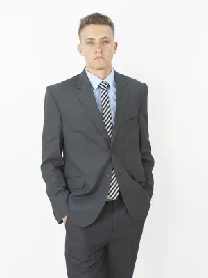 Slim Fit Suit Jacket - Charcoal
