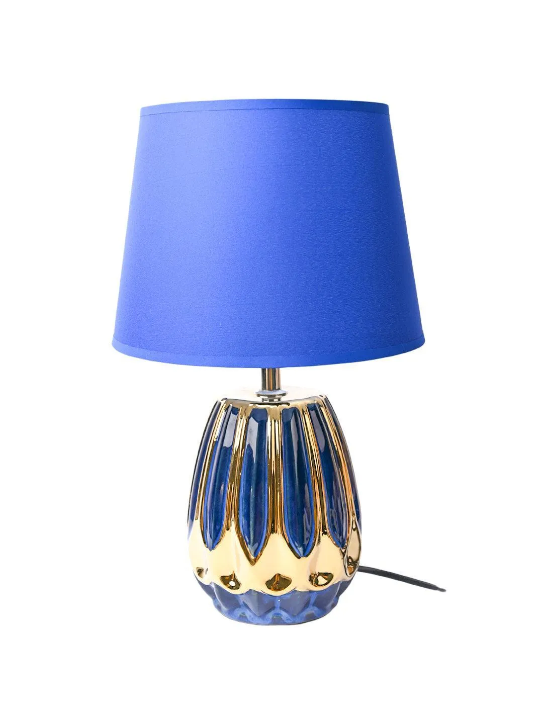 Stylish Blue Shade Table Lamp