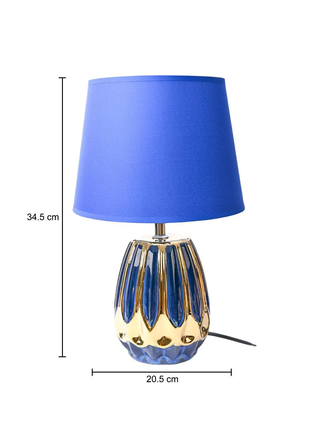 Stylish Blue Shade Table Lamp