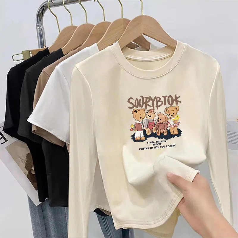 Stylish Irregular Long Sleeve T-Shirt
