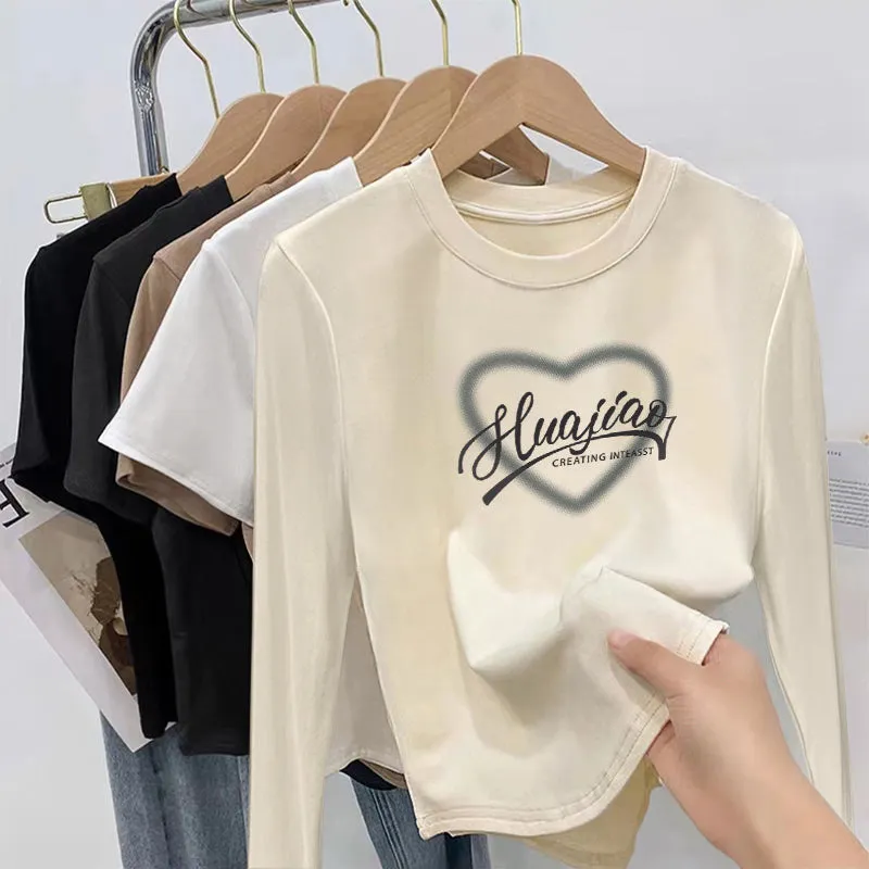 Stylish Irregular Long Sleeve T-Shirt