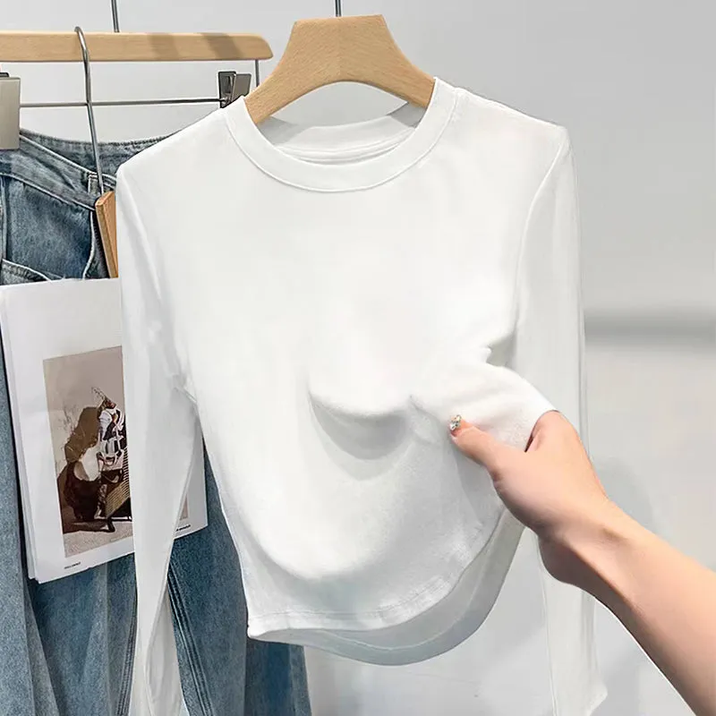 Stylish Irregular Long Sleeve T-Shirt