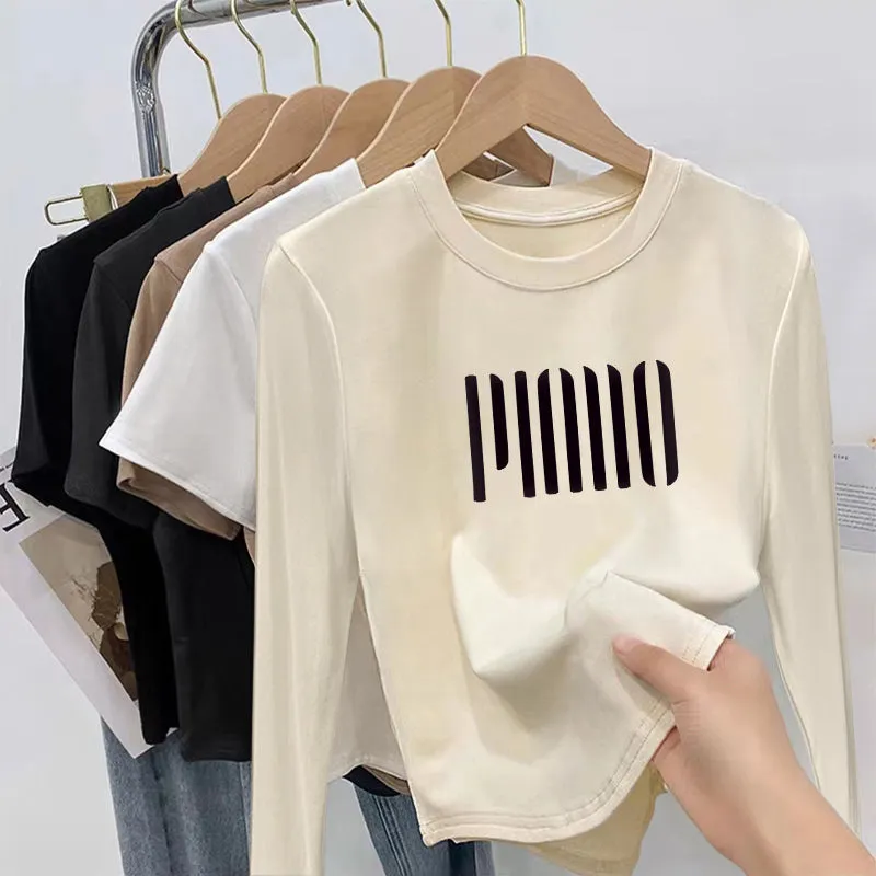 Stylish Irregular Long Sleeve T-Shirt