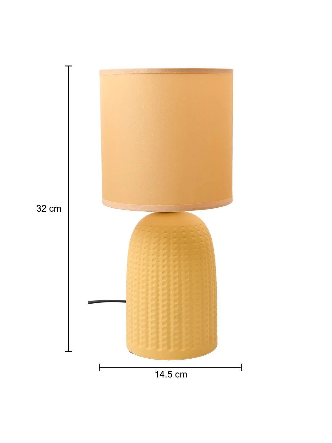 Stylish Light-Yellow Table Lamp