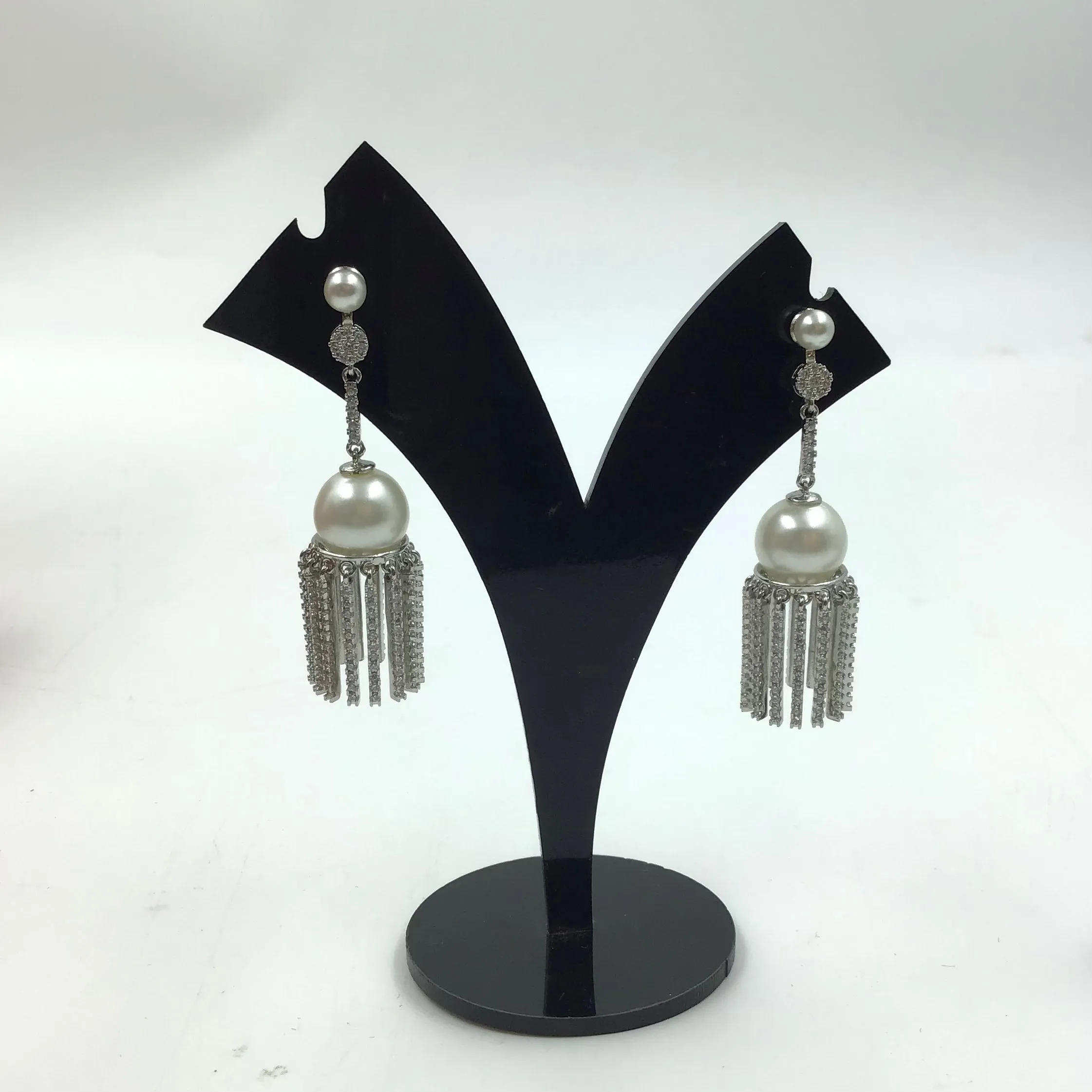 Stylish Zircon/AD Earring 16009-3156